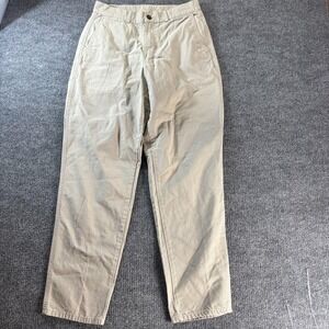 Patagonia Pants Mens 33x27 Beige Organic Cotton Chino Khaki Casual Straight Leg